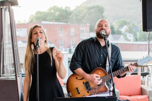 Anna and Dave Patterson singing