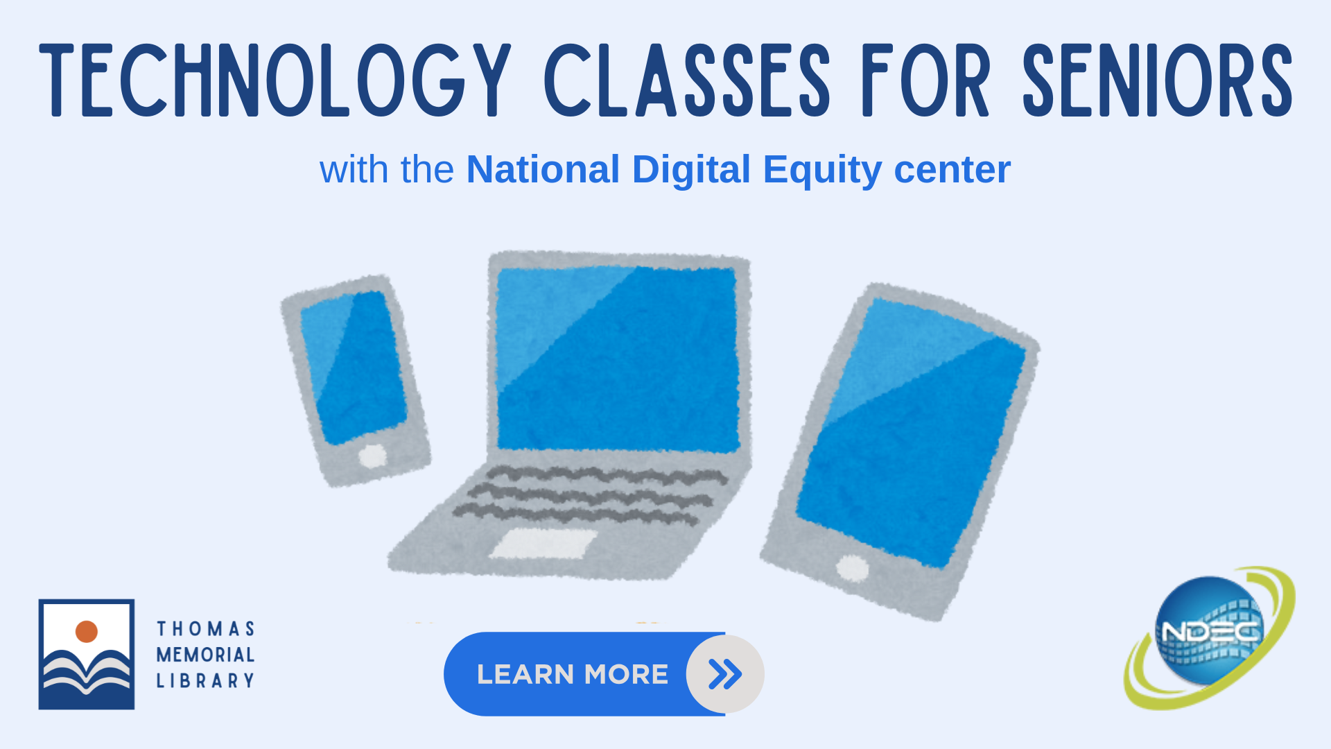 Technology Classes for Seniors: click for details