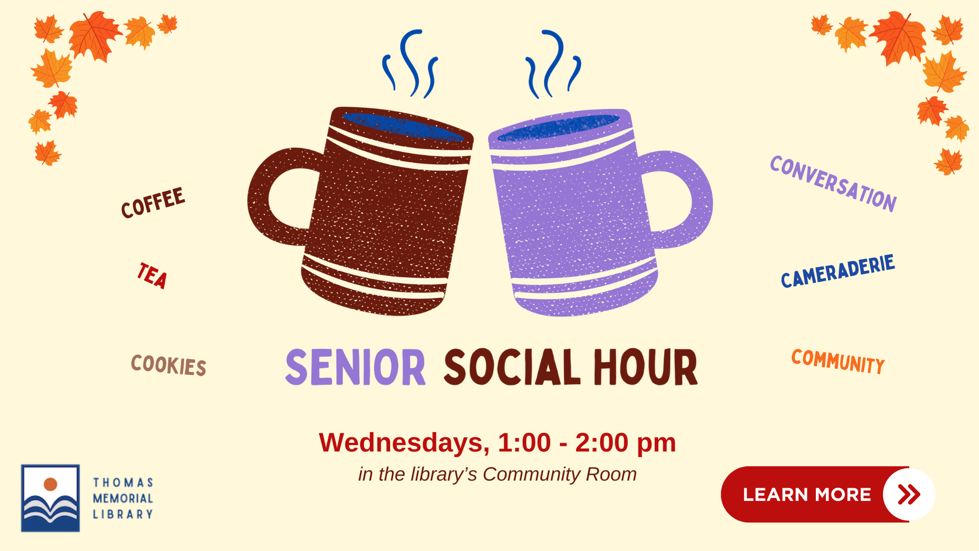 Senior Social Hour, click for information