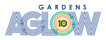 Gardens Aglow logo from  the Coastal Maine Botanical Gardens